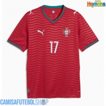 Camisa de time de futebol Portugal Rafael Leao #17 Replicas 1º Equipamento Mundo 2026 Manga Curta